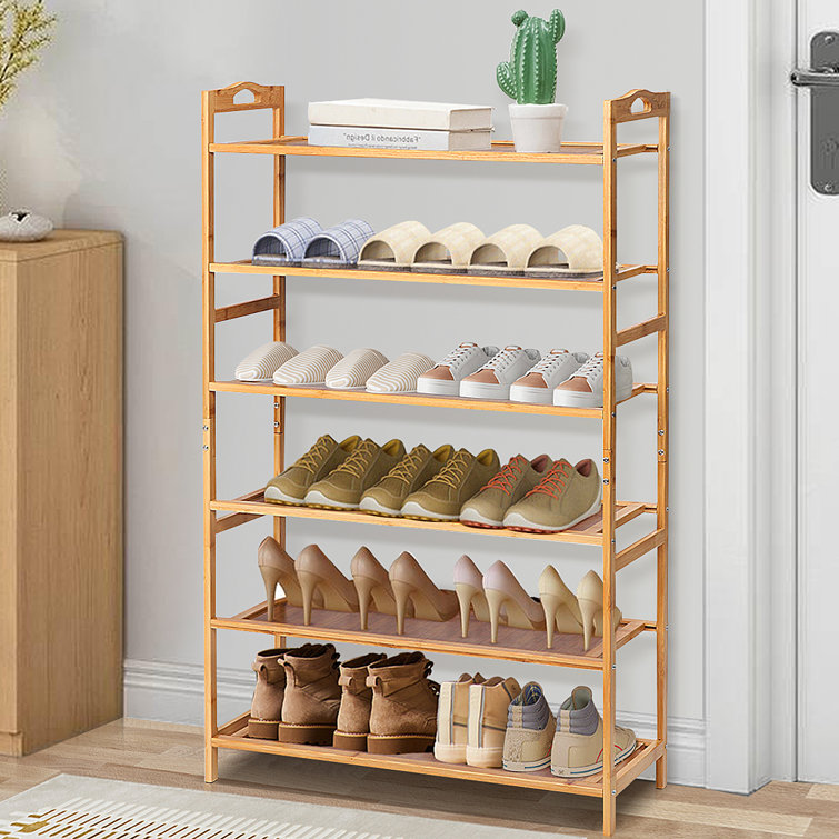 Rebrilliant 24 Pair Shoe Rack & Reviews