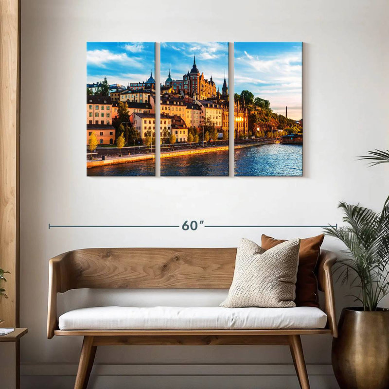 Stockholm, Suède, H 28 po x l 45 po