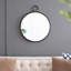 Miroir mural rond
