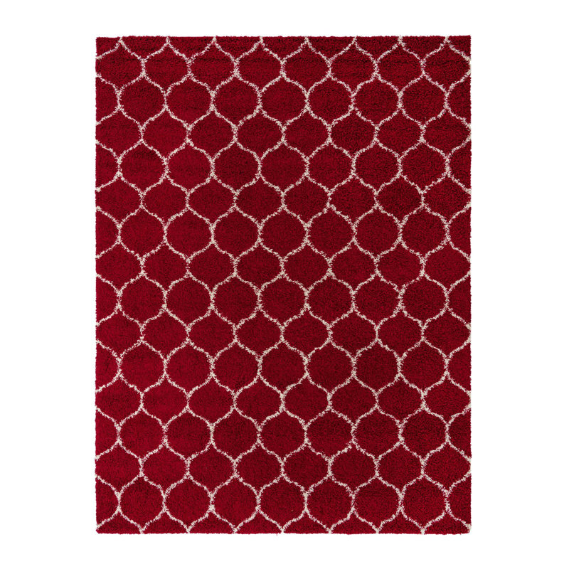 Geometric Indoor Rug, Rectangle 10'8" x 14'