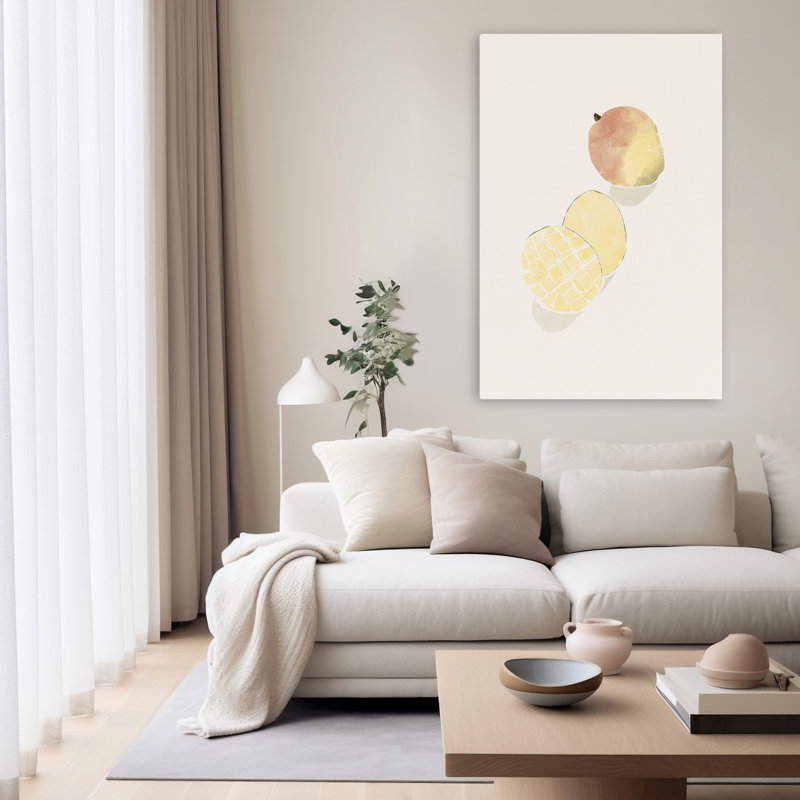 Mangue tropicale - nature morte, cuisine, fruits, art tropical, H 60 po x l 40 po