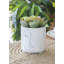 KitchenCraft Abstract Face Planter, Dolomite, White / Grey