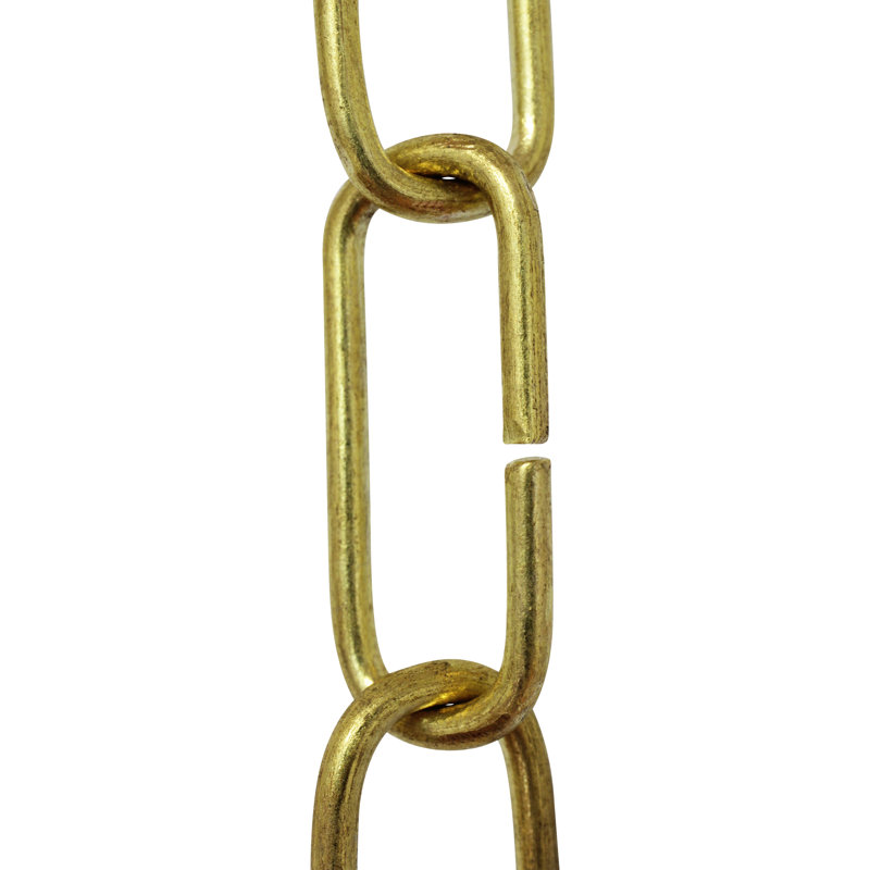 Chaîne décorative standard, Trempée à l'acide, H 12 po x l 0,71 po x P 0,13 po