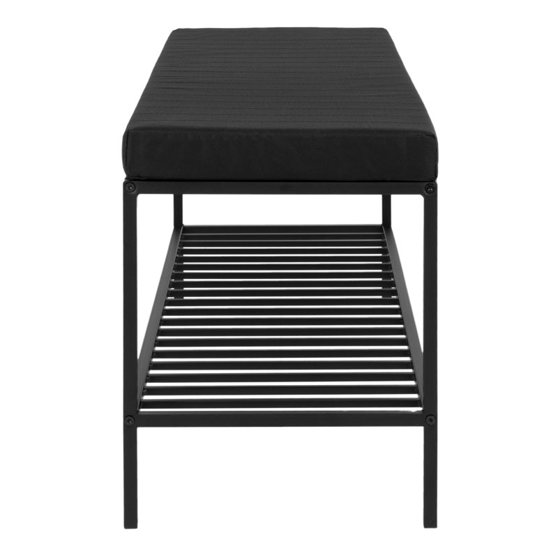 Gohil Upholstered Storage Bench, 48.5cm H x 100cm x 36cm D