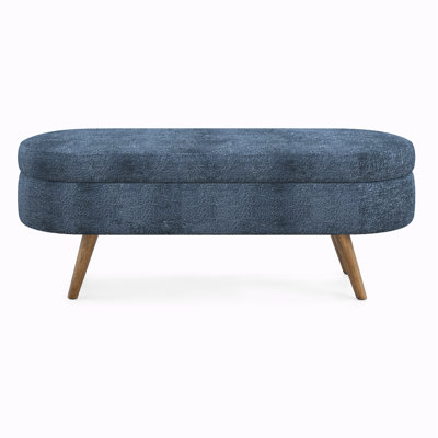 Ottoman Oval Storage Bench