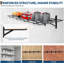 60.96cm W Metal Wall Mounted Shelving Unit