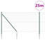 Vidaxl Fence With Posts -Coated Steel-116797911-116797901
