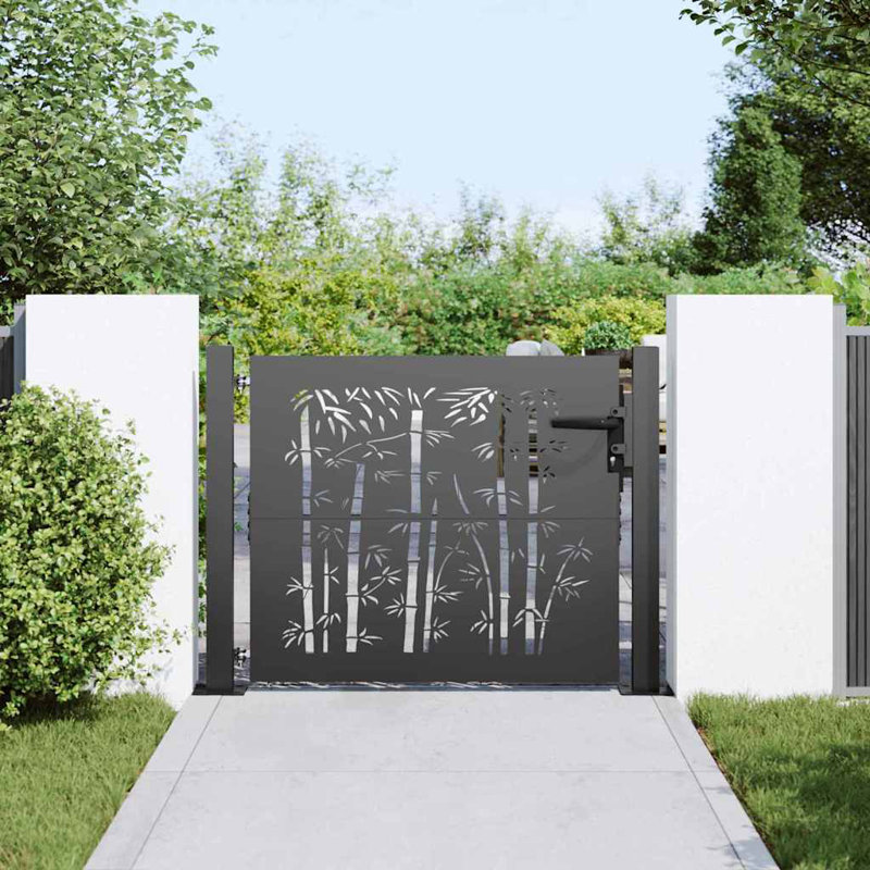 Powder-coated Steel Gate, 105 x 100 cm