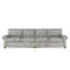 Leroy Rolled Panel-Arm Extra Long Sofa with Bun Feet-763050153-763050449-763050059