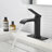 Single-Hole Single-Handle Bathroom Faucet With Drain Assembly-122282123