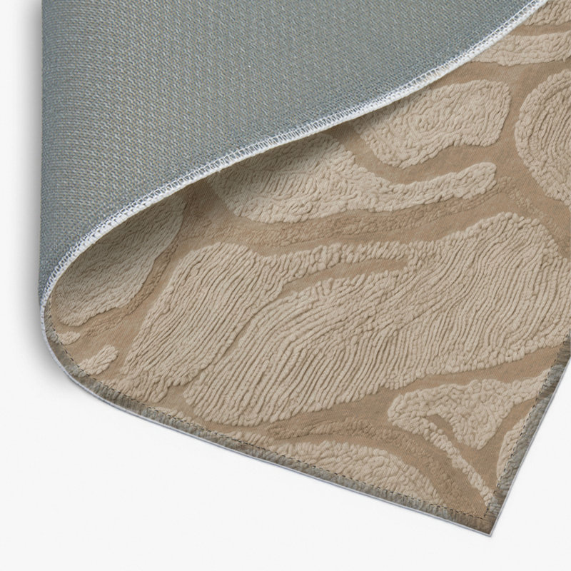Tapis intérieur et extérieur gris Nature, Rectangulaire 2 pi x 3 pi