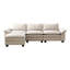 Canapé modulaire de luxe avec repose-pieds-188926775