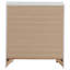 Table de chevet 2 tiroirs Coastal White