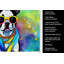 Serviette de cuisine Boston Terrier Hippie Dawg