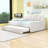 Full Velvet Upholstered Daybed with Trundle-1023125608