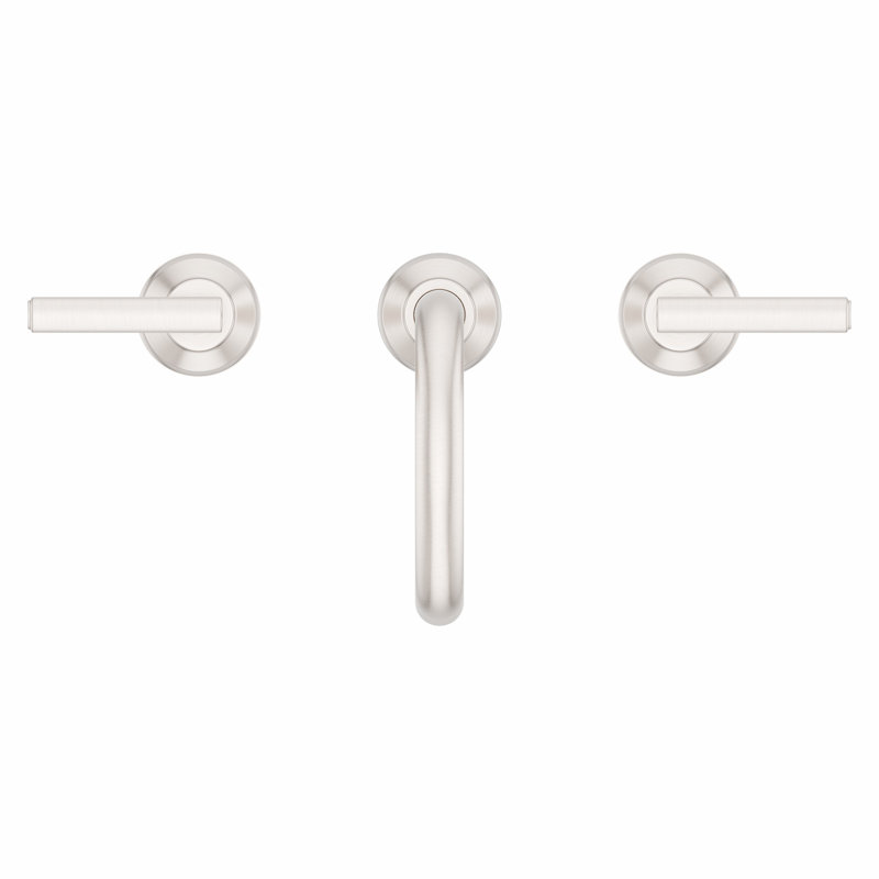 Capistrano Brushed Nickel 2-Handle Widespread Bathroom Faucet