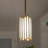 1-Light 4.3" Wide Mini Pendant Light