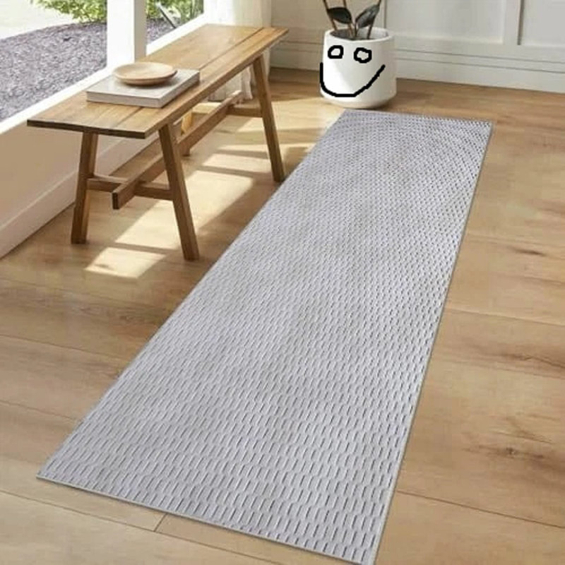 Geometric Area Rug, Rectangle 60 x 110cm
