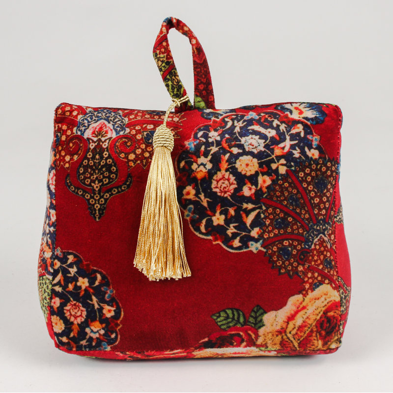Passendale Chinese Design Fabric Doorstop