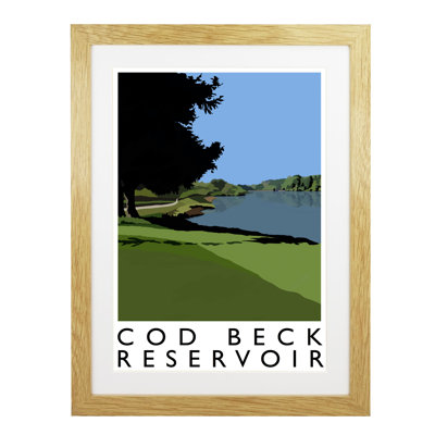Cod Beck Reservoir 1 Piece Wall Art