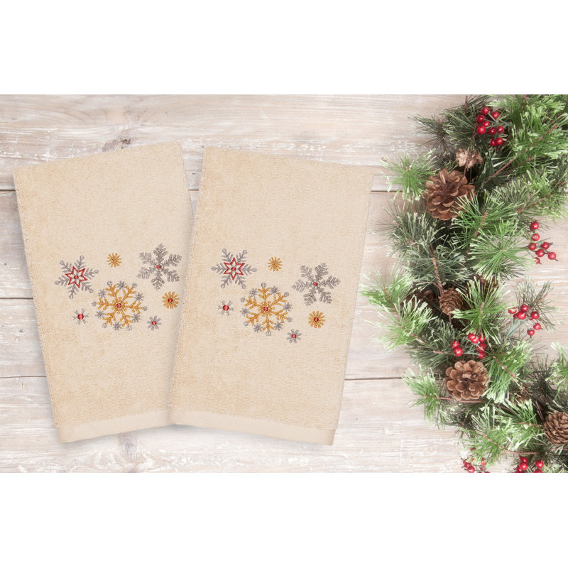 Serviette de toilette Christmas, Sable