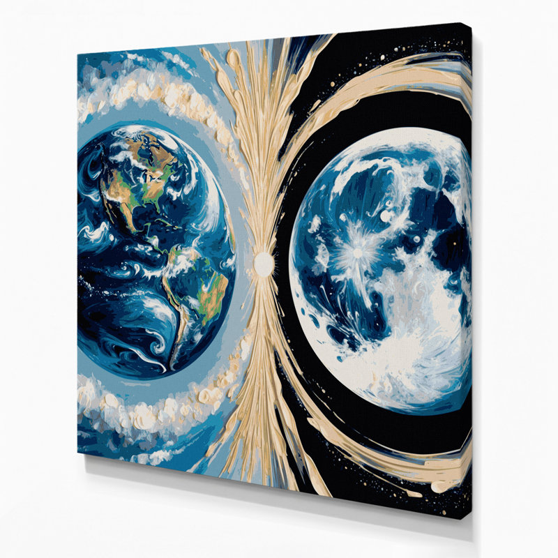 Art sur toile gris, H 32 po x l 32 po