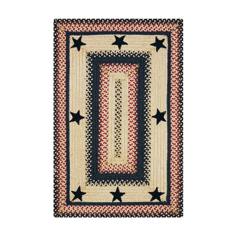 Tapis réversible en jute tressé Levetta, Rectangle 1 pi 10 po x 6 pi