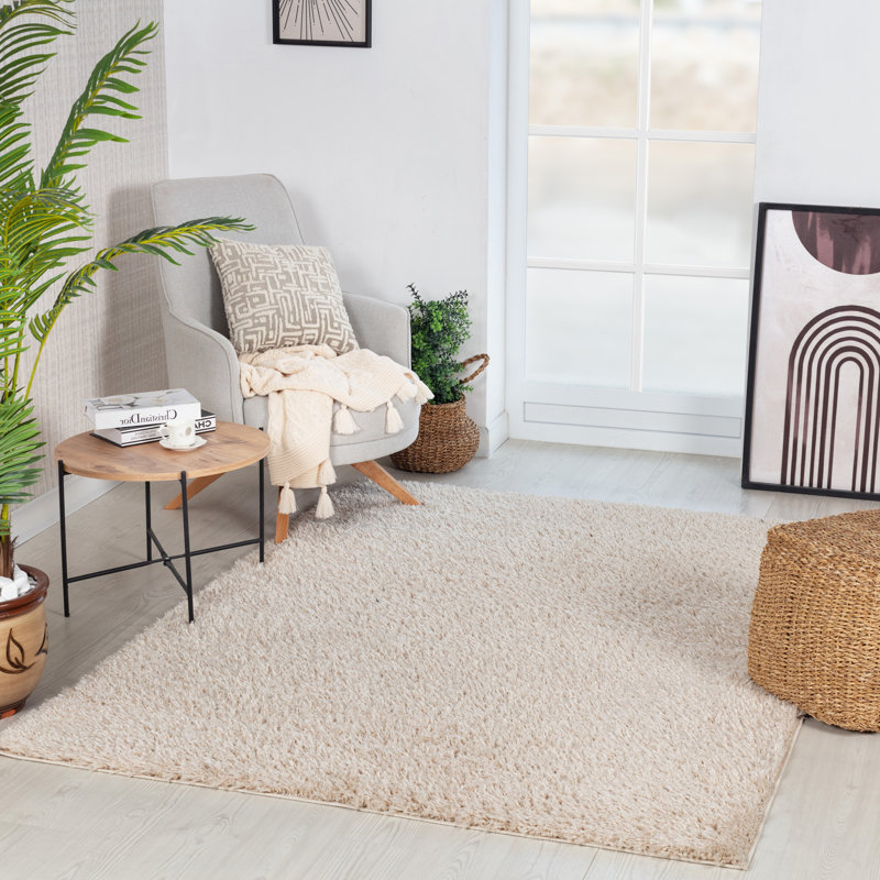 Astaryanza Solid Colour Area Rug, Rectangle 200 x 275cm