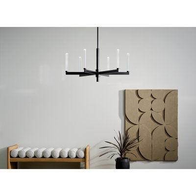 Steel Dimmable LED Classic / Traditional Chandelier