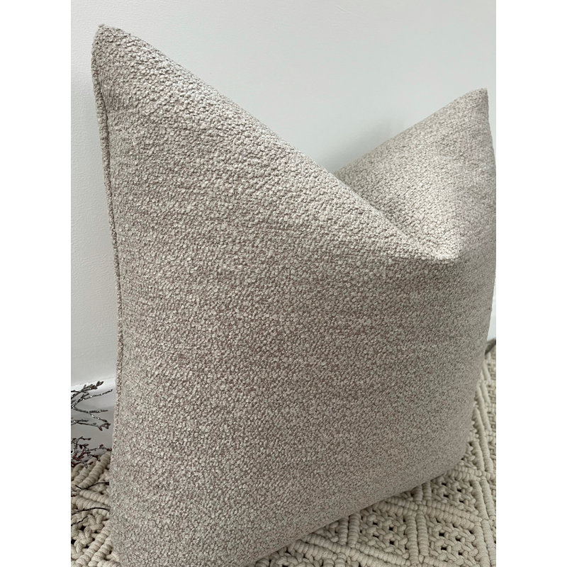 Abstract Square Cushion Cover, Grey 