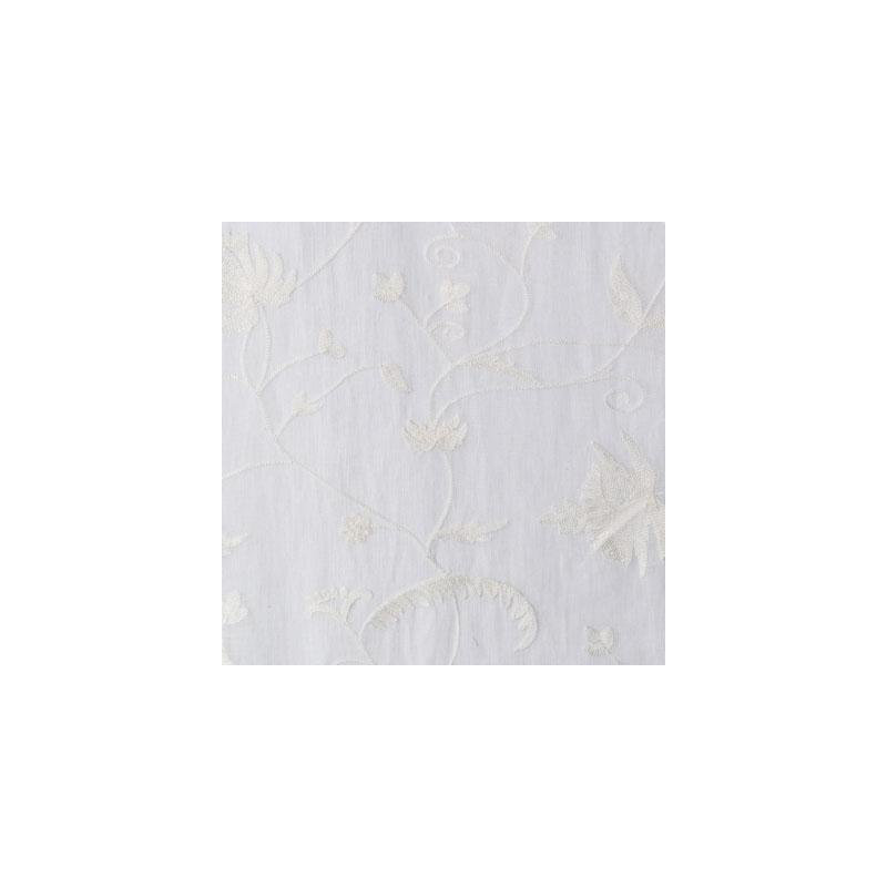 Bolton Embroidery Window Fabric, Ivory