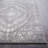 Korando Machine Woven Oriental Gray Area Rug-1174594562