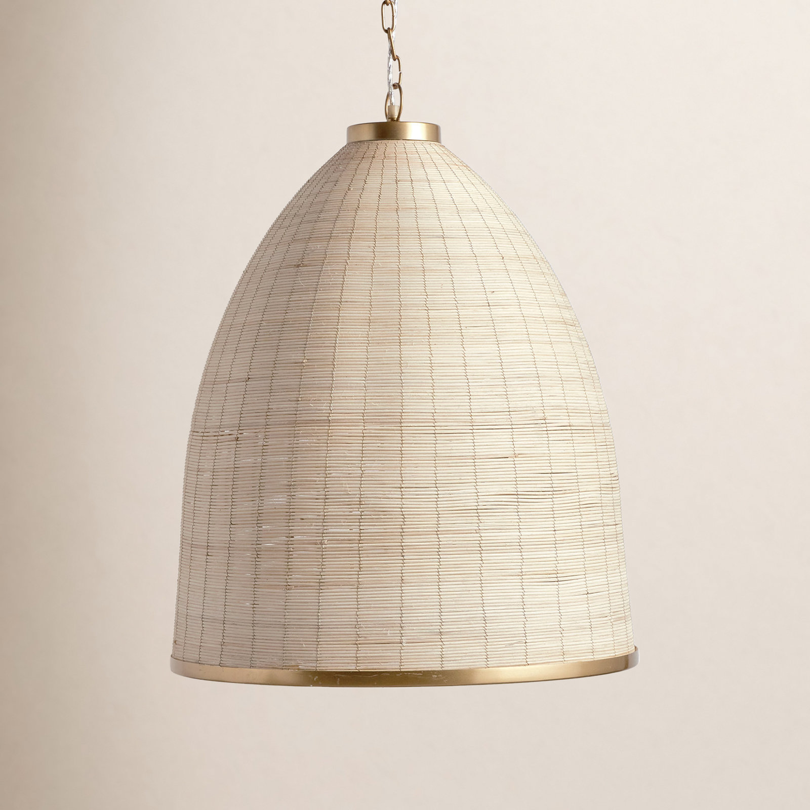 Ottawa Single Light Rattan Pendant