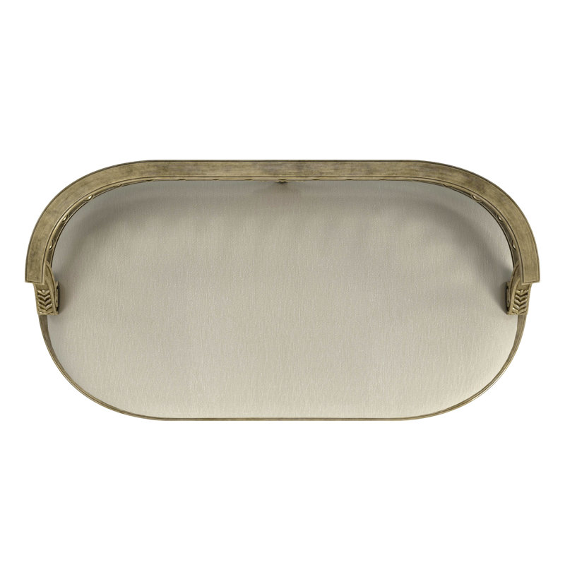 Amance Bench, Antique Beige
