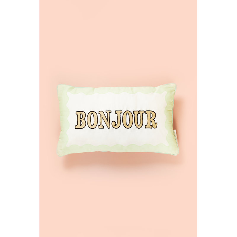 Evianna Cotton Rectangular Lumbar Cushion