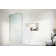Aurora 34 in. x 58.25 in. Frameless Fluted Radius Single Fixed Bath Panel