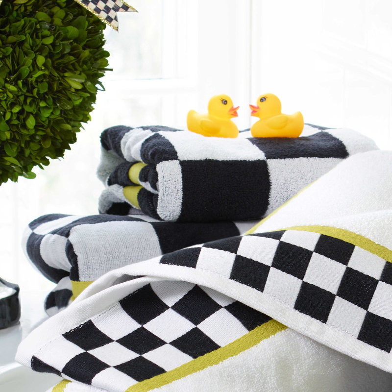 Bath Towel, Black