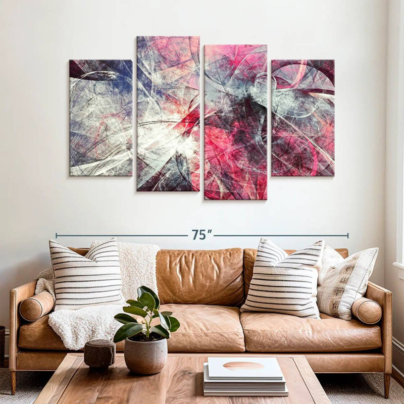 Avery Lawless Dynamic Abstract, 42" H x 68" W