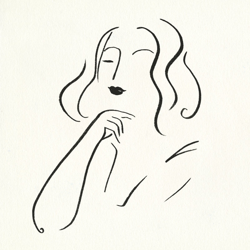 Simple Study I by Victoria Borges - Wrapped Canvas Print, 51cm H x 51cm W