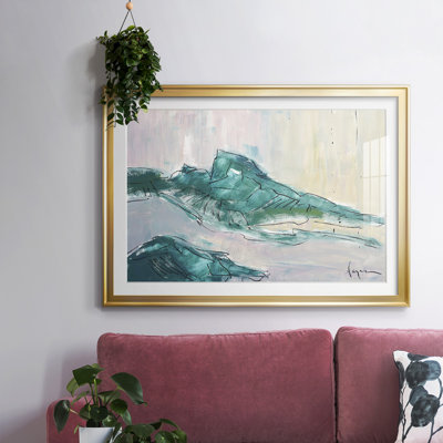 No Tears For The Mountain, reproduction d'art encadrée