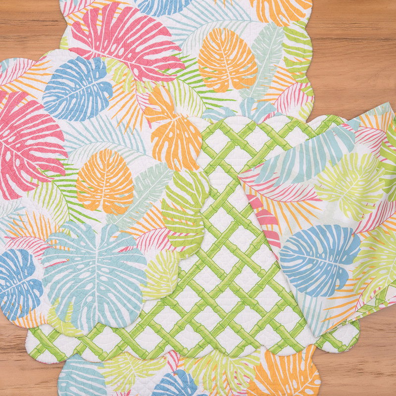 Napperon en coton 19 "Imane Palm Beach