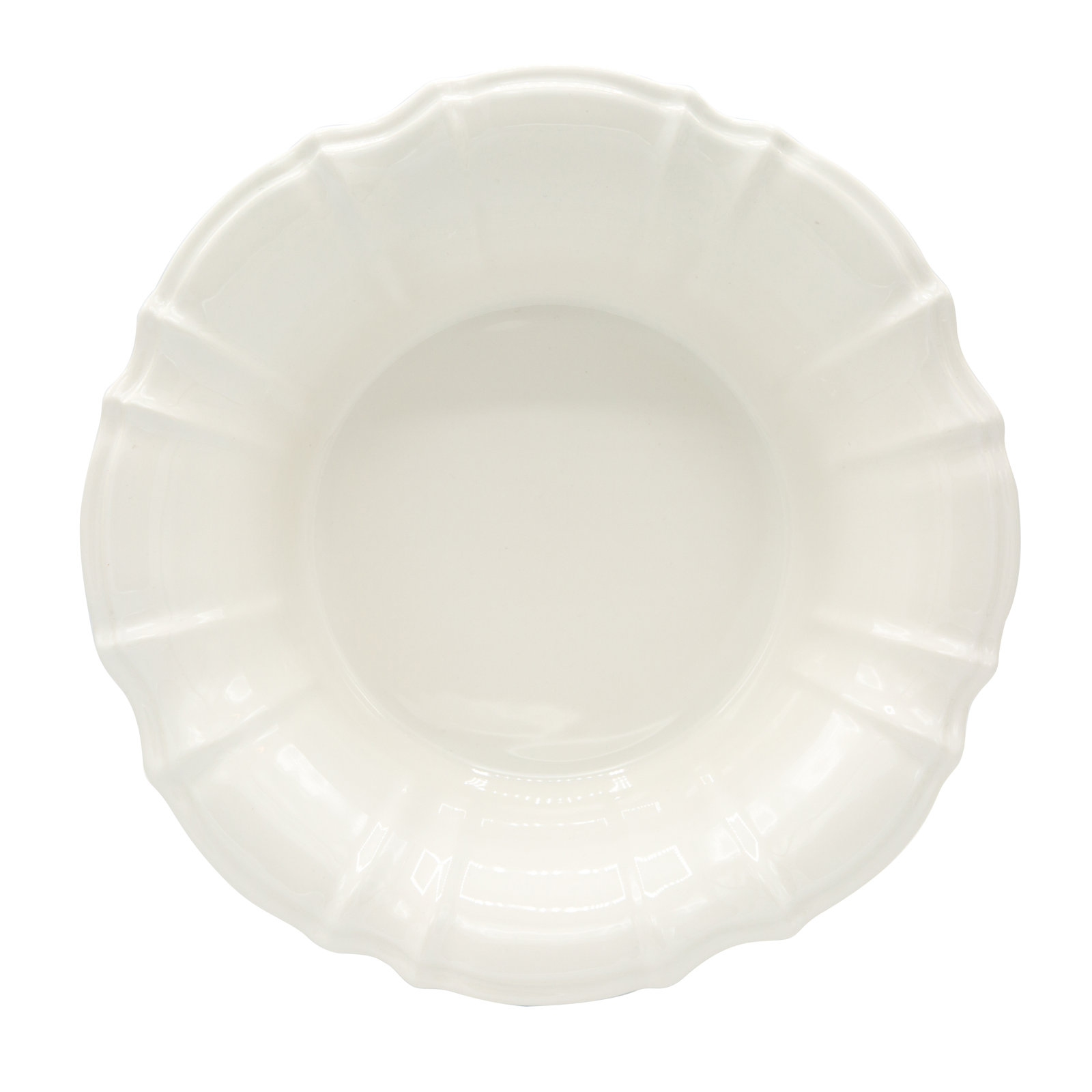 Chloe Pasta Bowl, White, 9.84"
