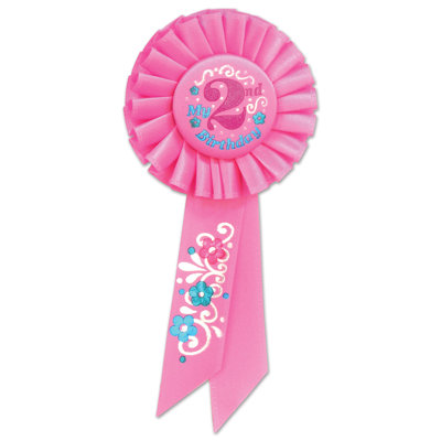 My "2nd" Birthday Rosette