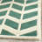 Deedie Hand Tufted Wool Chevron Rug-2098704373