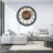 Wall Clock 36" Round Oversized for Living Room decor with Real Moving Gears America Collection-87147384
