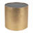 Modern Glam Wood Round Glass Coffee and End Table-749431381