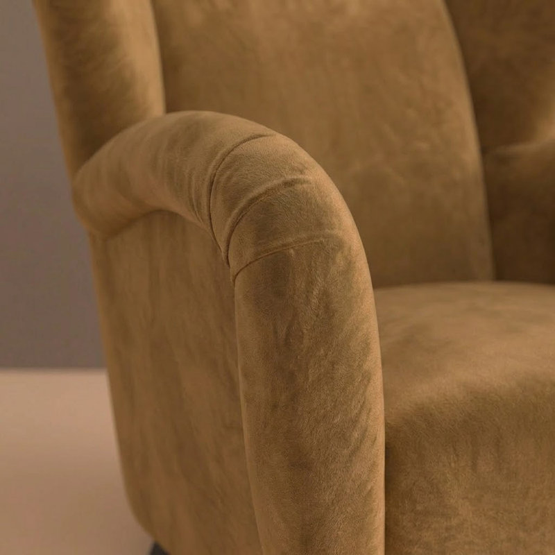 Stout Chair by River and Bord, Avon Camel Velvet