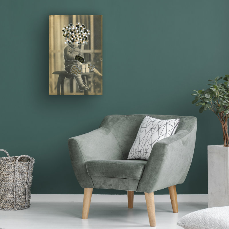 Art sur toile, «ologic bol »Naomi Vona, H 19 po x l 12 po