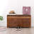 7 Pair Shoe Storage Bench Cushion Shoe Cabinet