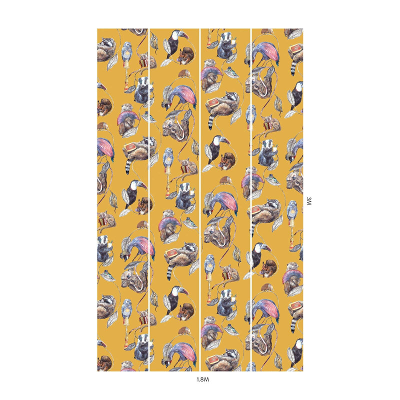 Hackney Empire Wallpaper, Ochre